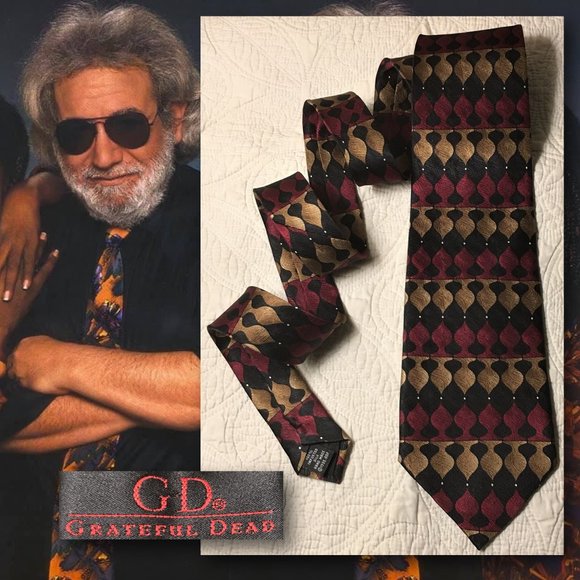 Grateful Dead Other - GRATEFUL DEAD 1998 "Ace Sixth Set" Necktie